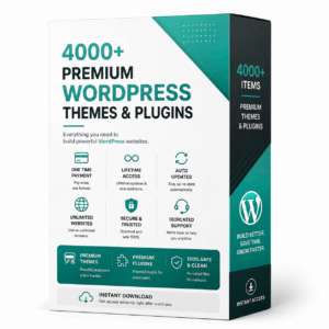 4500+ Premium WordPress Themes + Plugins Pack in Just ₹349